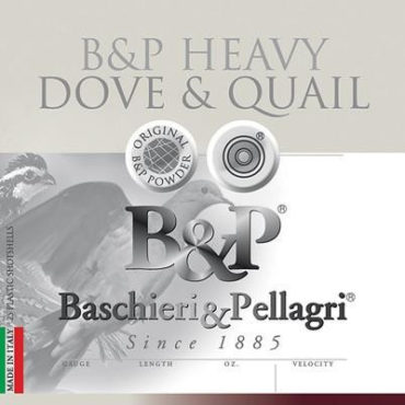 B&P Dove & Quail Shotshells- 28 ga 2-3/4 In 15/16 oz #8 1300 fps 25/ct